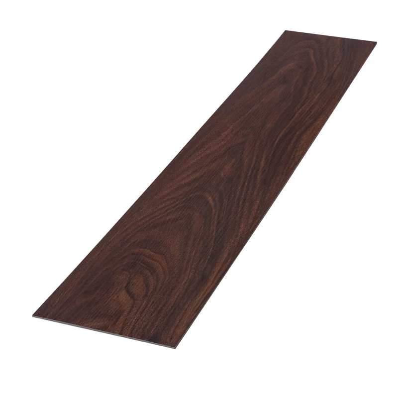 Deluxe PVC Klebevinylboden für 2,23 m² Rot-Braun Nuss 2 mm dick ML-Design