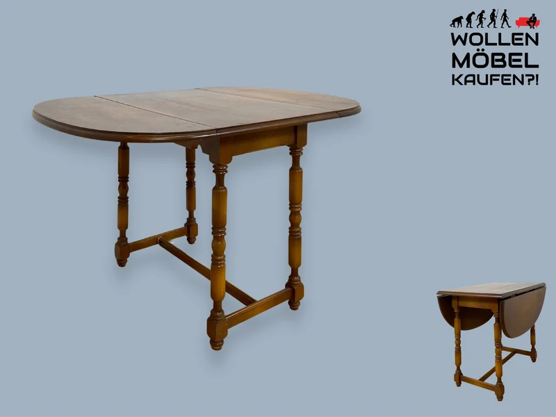 WMK I Versand möglich I Hübscher und gut erhaltener kleiner Vintage Klapptisch