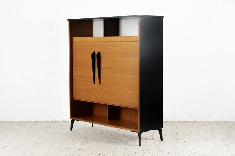 Vintage Highboard Schrank Sen Mid Century Holz Teak Kommode