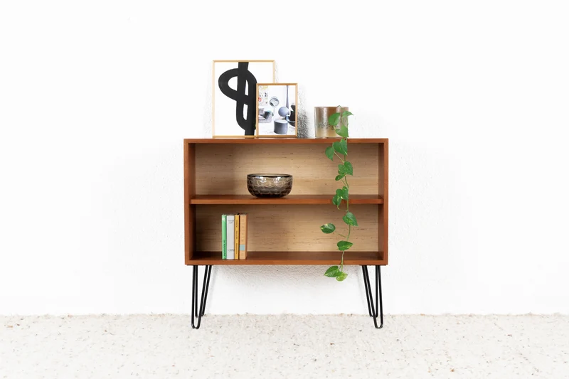 Vintage Regal Bücherregal Kommode Holz