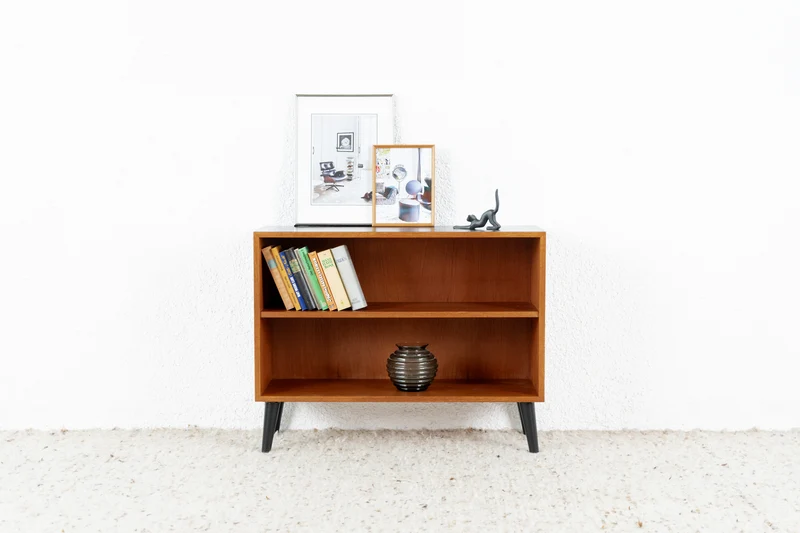 Vintage Danish Teak Regal Kommode Sideboard Bücherregal Flur Holz