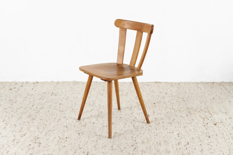 Vintage Holzstuhl Küche Esstisch Kaffeehaus Massivholz