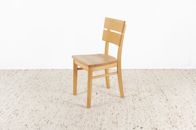 Vintage Stuhl Massivholz Buche Esszimmer Küche