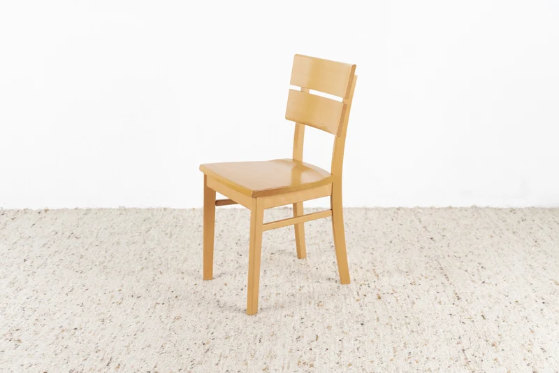 Vintage Stuhl Massivholz Buche Esszimmer Küche