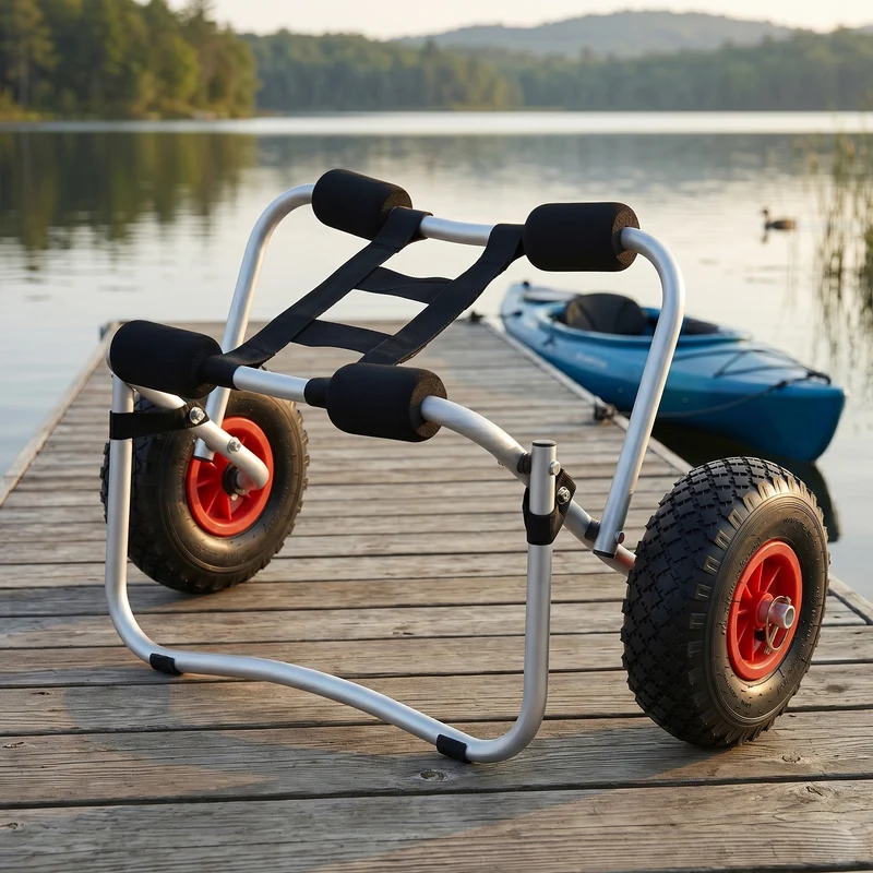 Kajakwagen Drau 72x31x44cm Zusammenklappbar [in.tec]