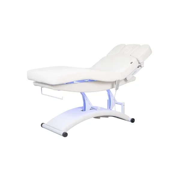 Beheizbare Elektrische Massageliege mit 3 Motoren, Massagetisch mit LED, Behandlungsliege Tal