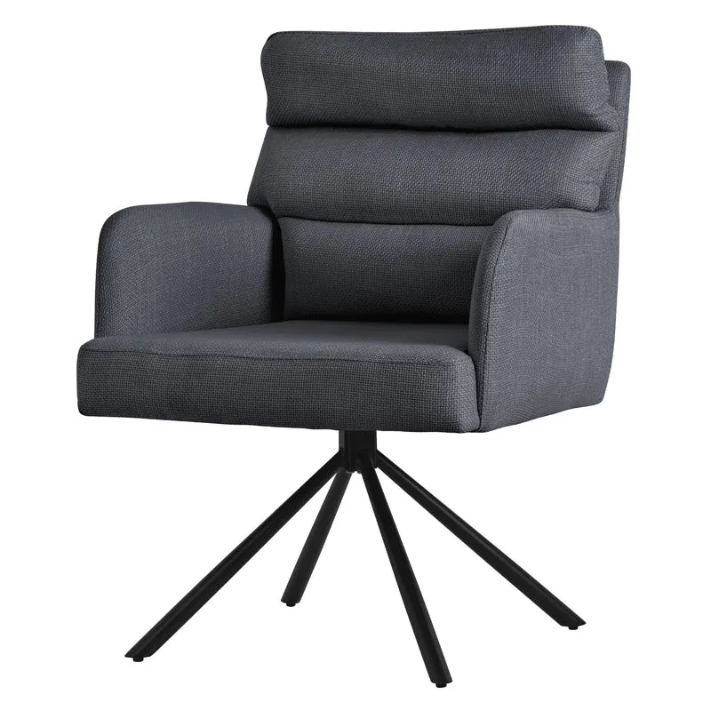 Esszimmerstuhl aus gewebtem Stoff mit abnehmbaren Kissen ML-Design