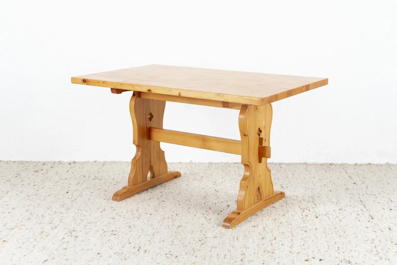 Vintage Esstisch Küchentisch Massivholz Kiefer Landhaus Tisch