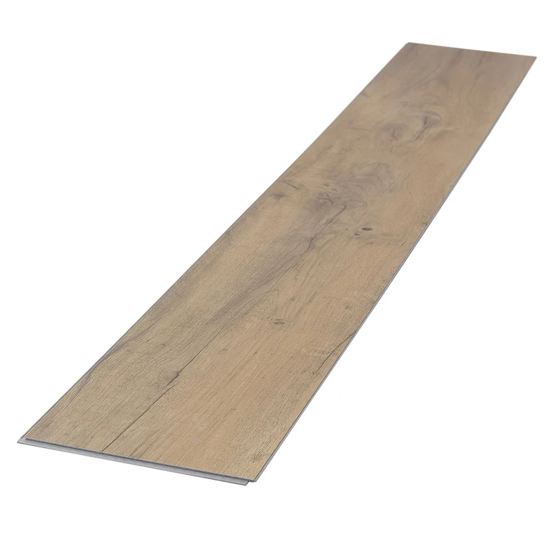ML-DESIGN | Vinylboden Klick 21 Stück Klicksystem mit Belastungsklasse 34, 122 x 18 cm x 4,2 mm 4,62m² PVC Eiche Rustikal Hell Holzoptik Bodenbelag