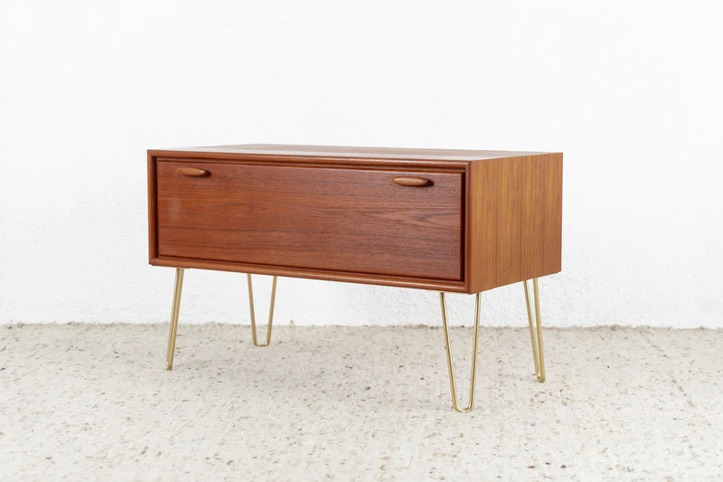RT Möbel Kommode Schubladen Teak Holz Heinrich Riestenplatt
