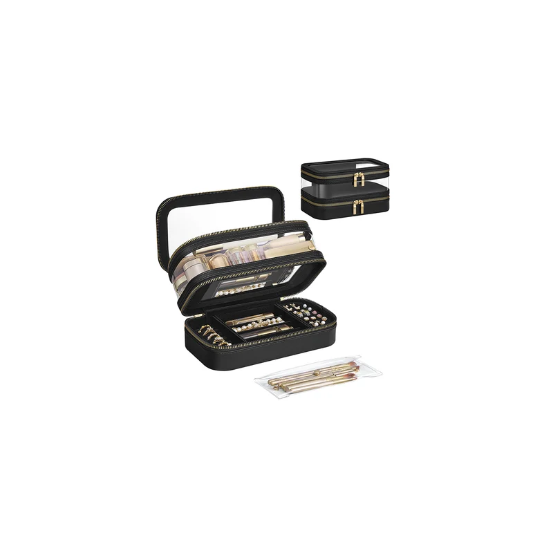 Make-up Tasche mit Schmuckkästchen