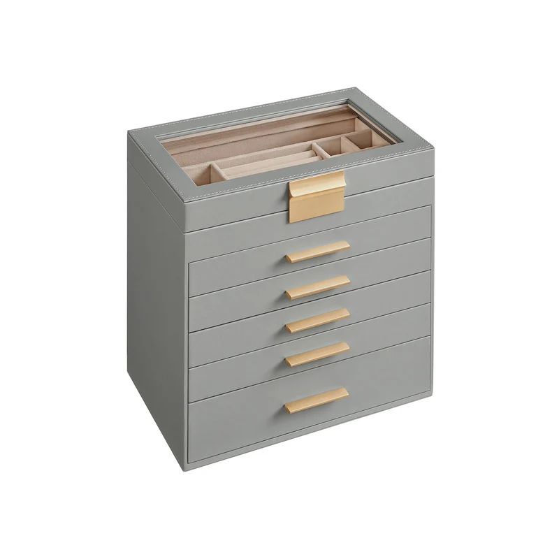 Schmuckkästchen mit 6 Ebenen modern