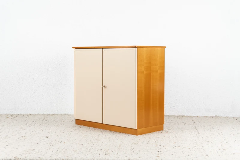 Lüning Vintage Kommode Kirschbaum Creme Sideboard Kirsche