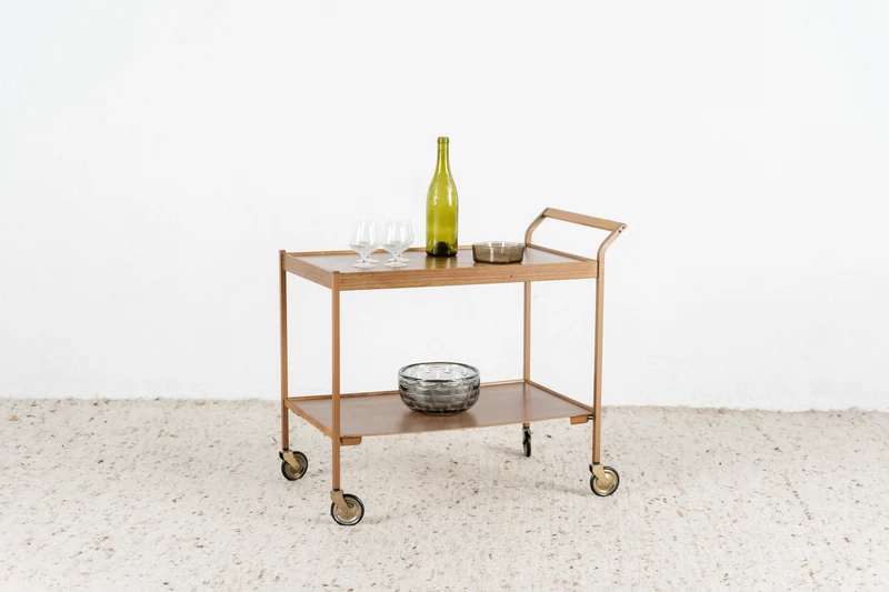 Vintage Servierwagen Beistelltisch