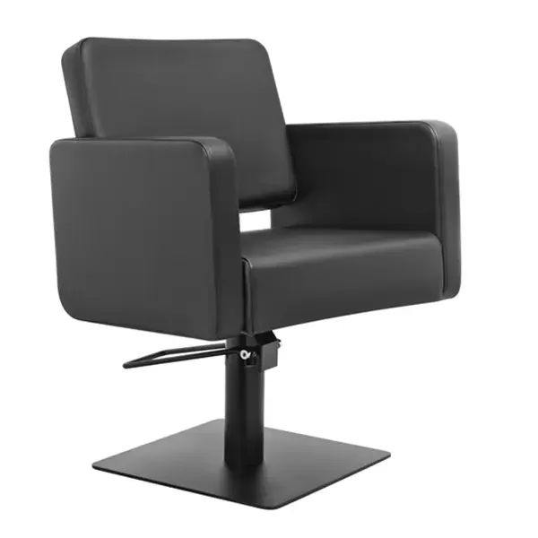 Friseurstuhl in eleganter Schwarz-Farbe, Luxuriöser Friseur stuhl Class Q