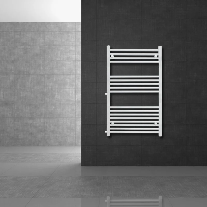 Badheizkörper 600x1200 mm Weiß gerade mit Seitenanschluss LuxeBath