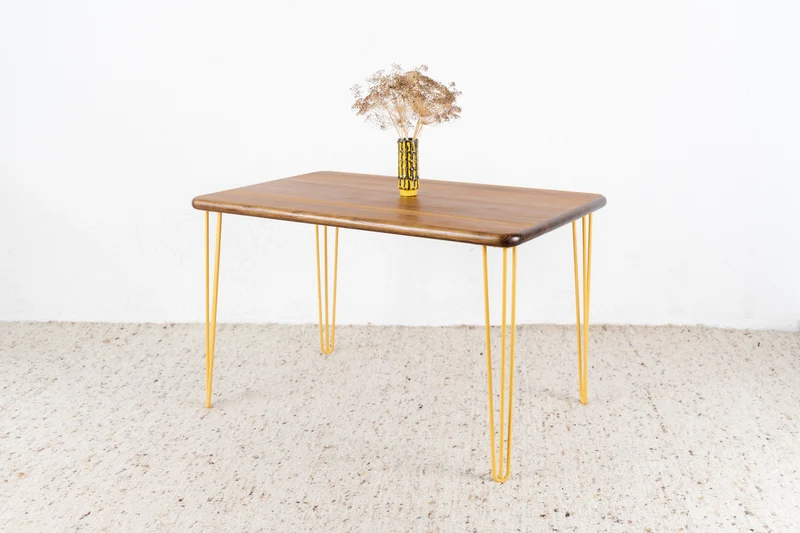 Teak Esstisch Schreibtisch Mid Century