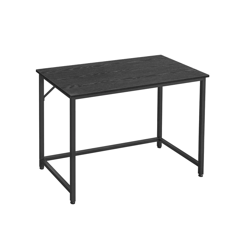 Schreibtisch mit Metallgestell