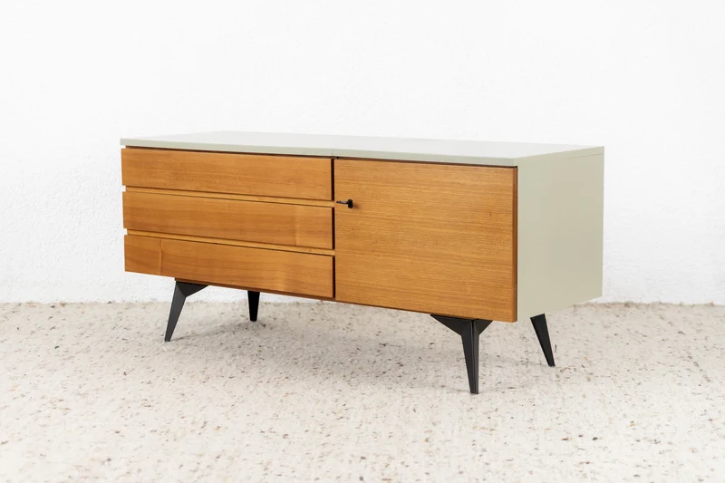 Nuss Sideboard Schubladen