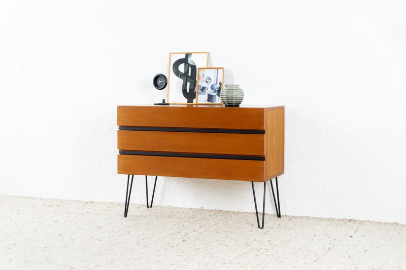 Teak Schubladenkommode