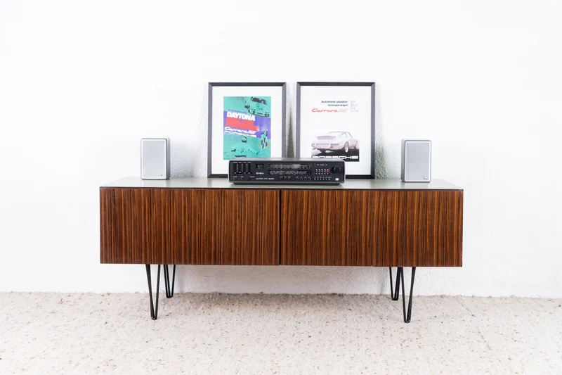 Palisander Hifi Sideboard Mid Century Holz