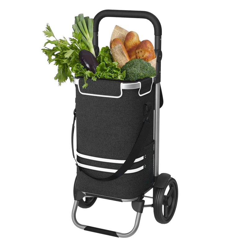 Einkaufstrolley 35 L Schwarz