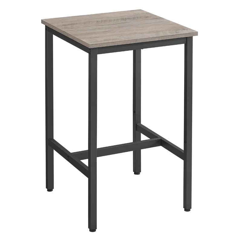 Bartisch mit Stahlgestell hoch