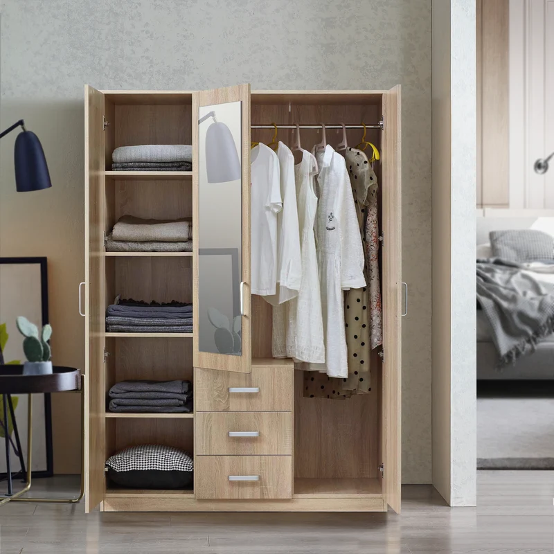 Kleiderschrank Bodolz in versch. Ausführungen [en.casa]