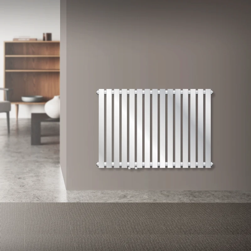 Badheizkörper mit Mittelanschluss 870x600 mm Chrom horizontal LuxeBath