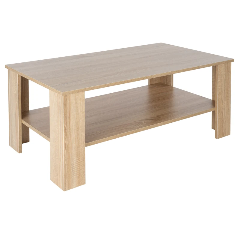 Couchtisch 100x43x57 cm Sonoma-Eiche ML-Design