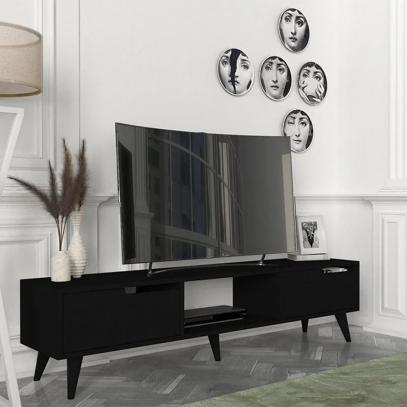 Fernsehschrank Kullila 160x35x40 cm [en.casa]