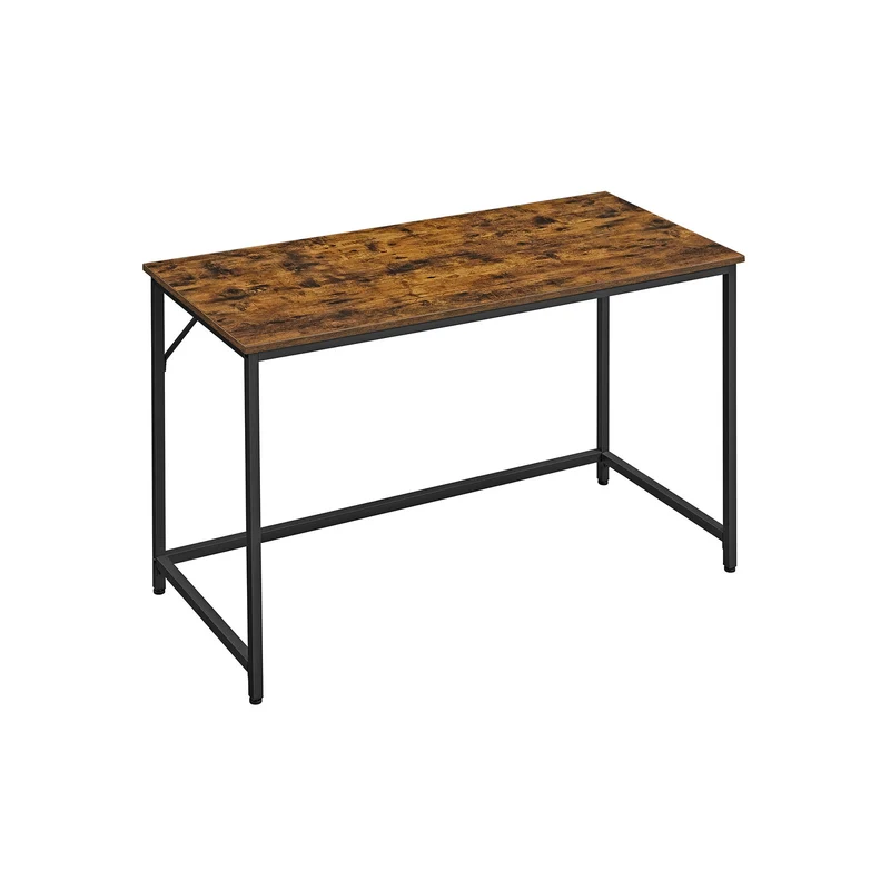Schreibtisch mit Metallgestell