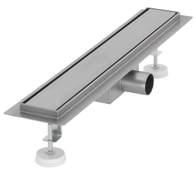 ML-Design Duschrinne geschlossen 60cm Silber aus Edelstahl
