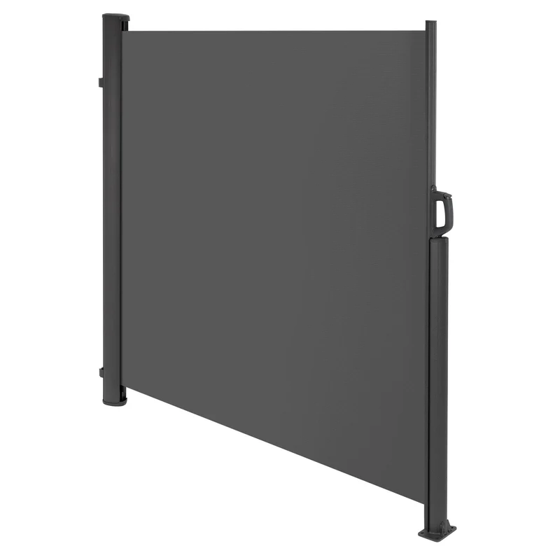 Seitenmarkise 160x300 cm Anthrazit aus Polyester