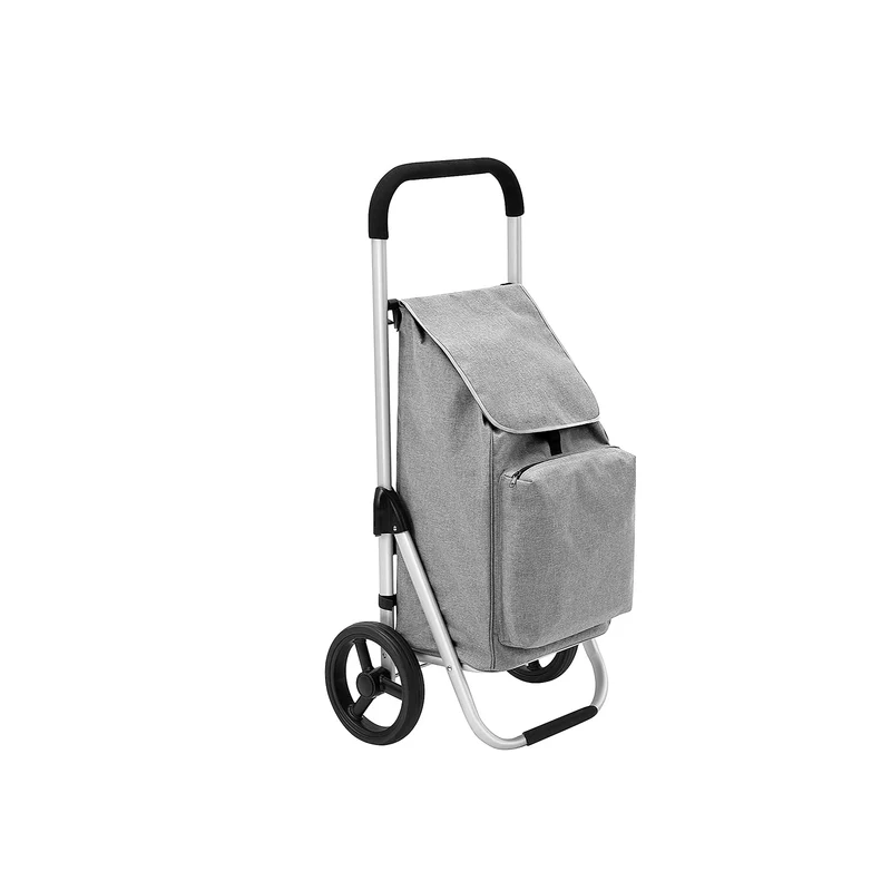 Klappbarer Einkaufstrolley mit Rollen