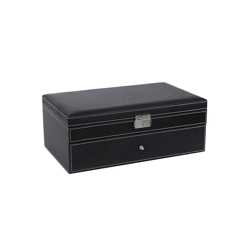 Schmuckbox mit Uhrenfächern