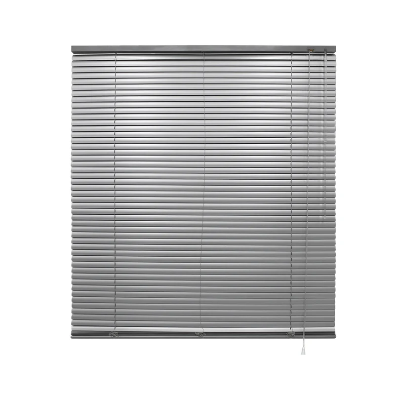 Aluminium Jalousie 120x130 cm Silber inkl. Montagematerial