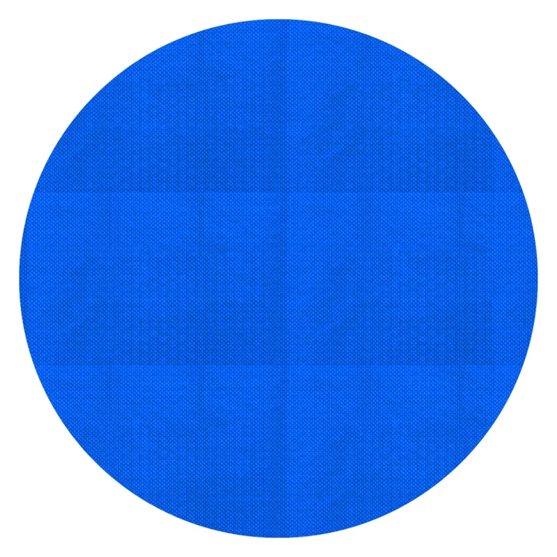 Pool Solarfolie rund Ø 488 cm Blau, Pool Solarabdeckplane 400µm, Solarplane Solarabdeckung zuschneidbar, Poolabdeckung