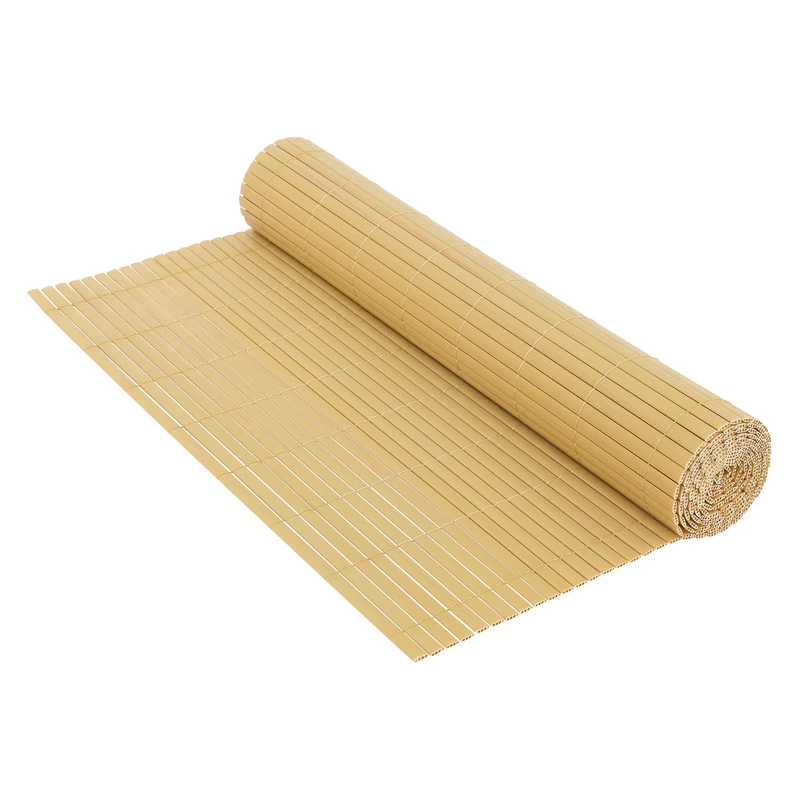 Sichtschutzmatte 160x1000 cm Sichtschutzzaun Windschutz Balkonschutz PVC Bambus UV-beständig