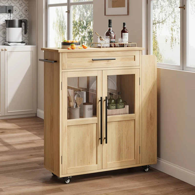 Garvee Aufbewahrungsregal, 61 cm, für Wohnzimmer und Schlafzimmer