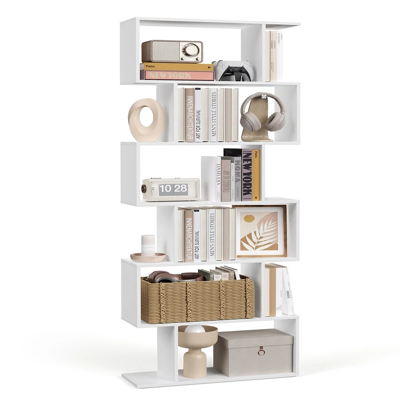 Freistehender Schrank mit 6 Ebenen
