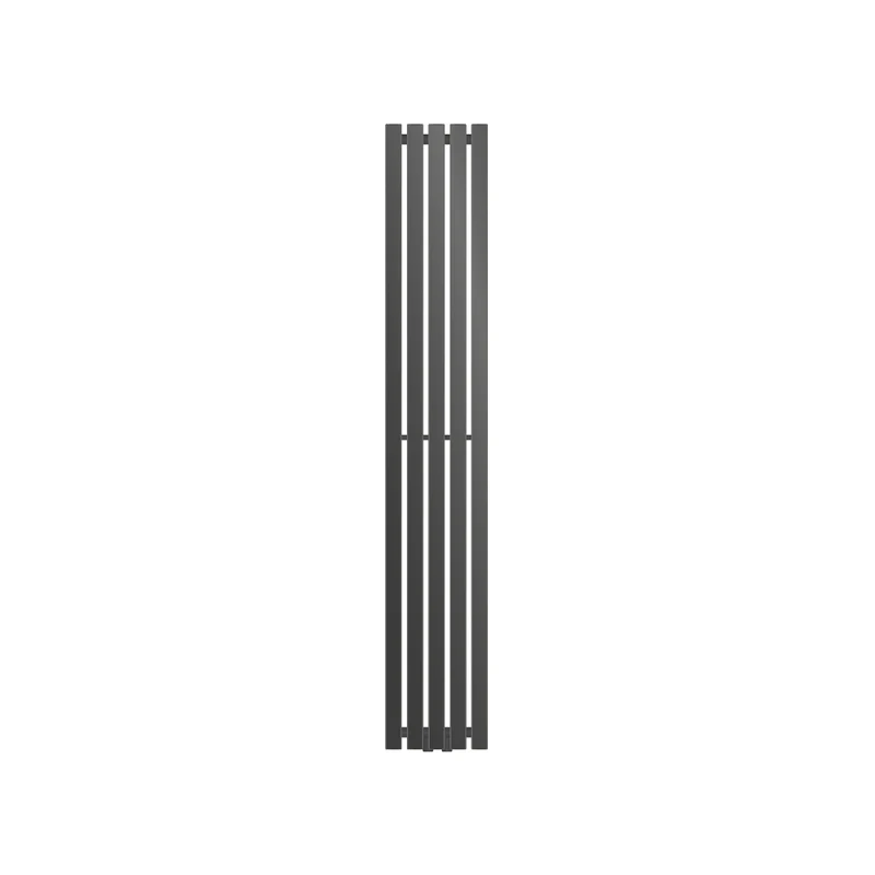 Badheizkörper mit Mittelanschluss 1600x260 mm Anthrazit vertikal LuxeBath