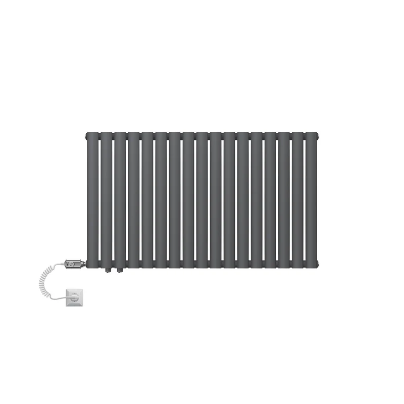 Paneelheizkörper Einlagig mit Heizstab 300W 600x1020 mm Anthrazit LuxeBath