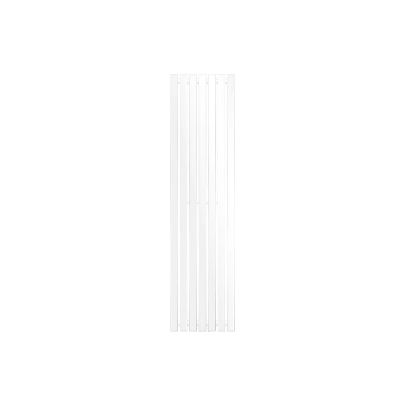 Badheizkörper Vertikal mit Mittelanschluss 370x1400 mm Weiß LuxeBath
