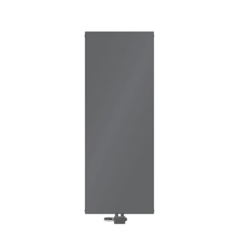 Badheizkörper 1600x604 mm Anthrazit mit Universale Anschlussgarnitur ML-Design