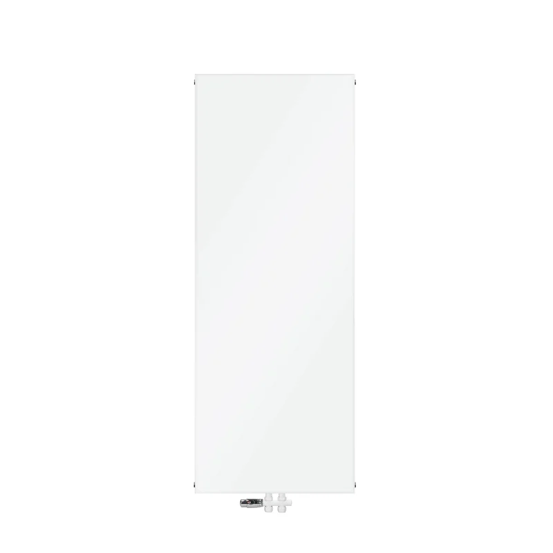 Badheizkörper 1600x604 mm Weiß mit Boden Anschlussgarnitur ML-Design
