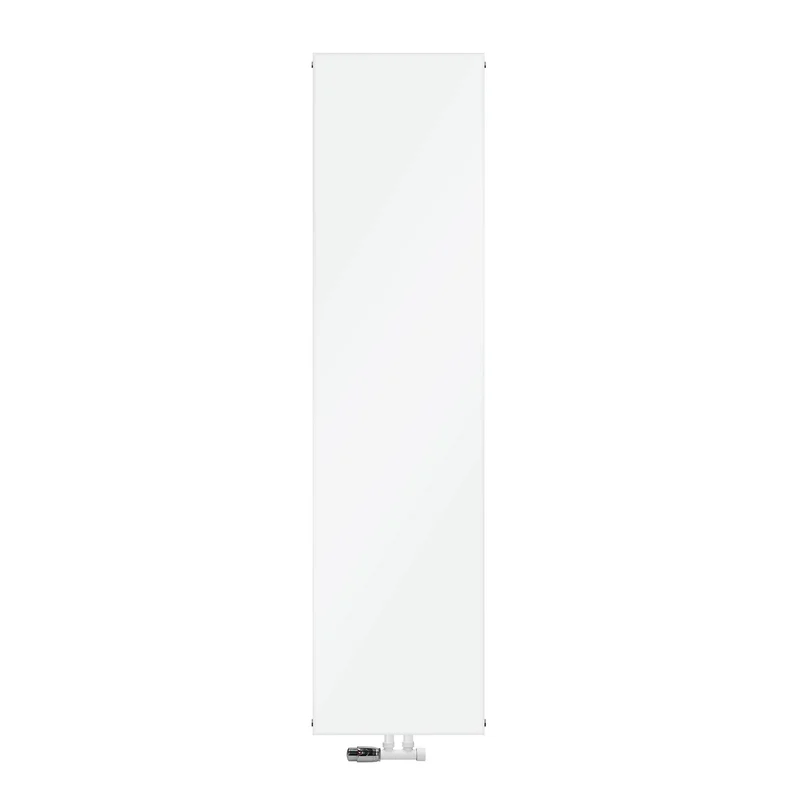 Badheizkörper 1800x452 mm Weiß mit Wand Anschlussgarnitur ML-Design