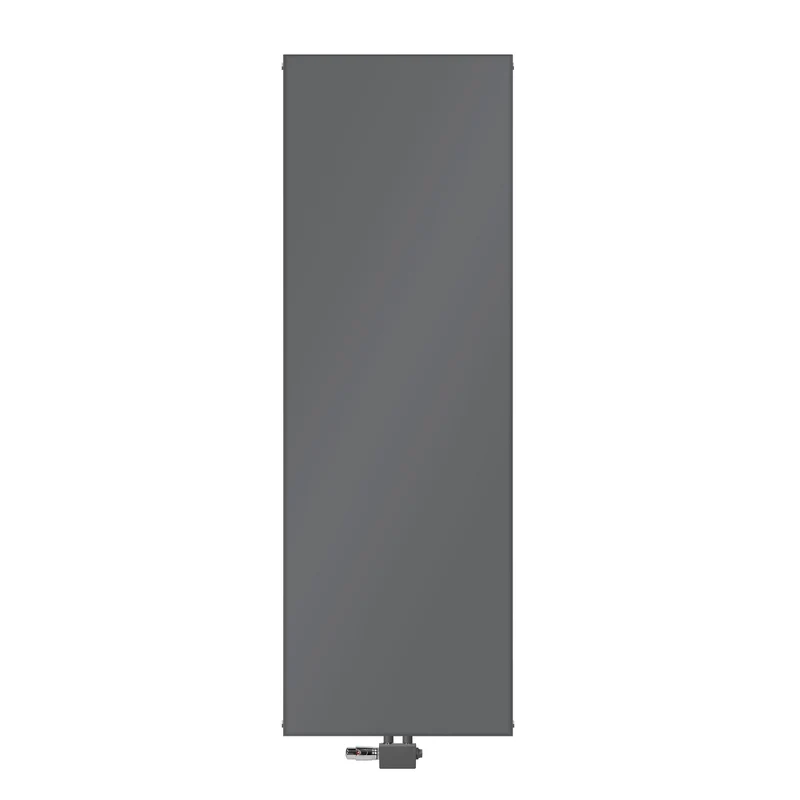 Badheizkörper 1800x604 mm Anthrazit mit Universale Anschlussgarnitur ML-Design