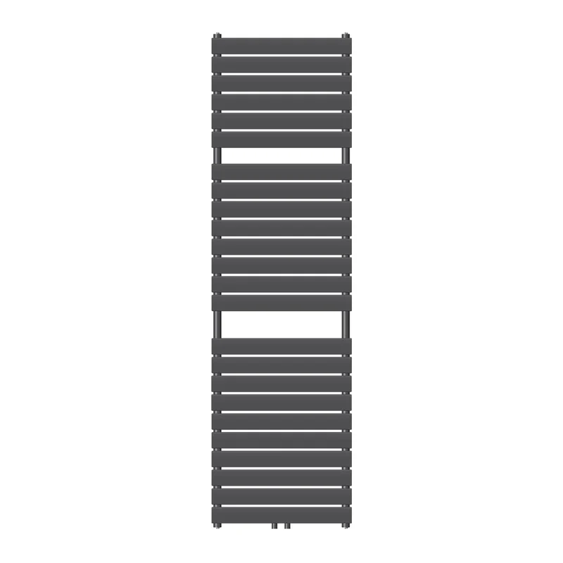 Badheizkörper Steam 1800x600 mm Anthrazit mit Mittelanschluss