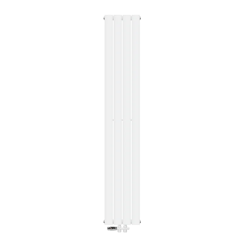 Paneelheizkörper Einlagig 30x180 cm Weiß inkl. Boden Anschlussgarnitur ML-Design